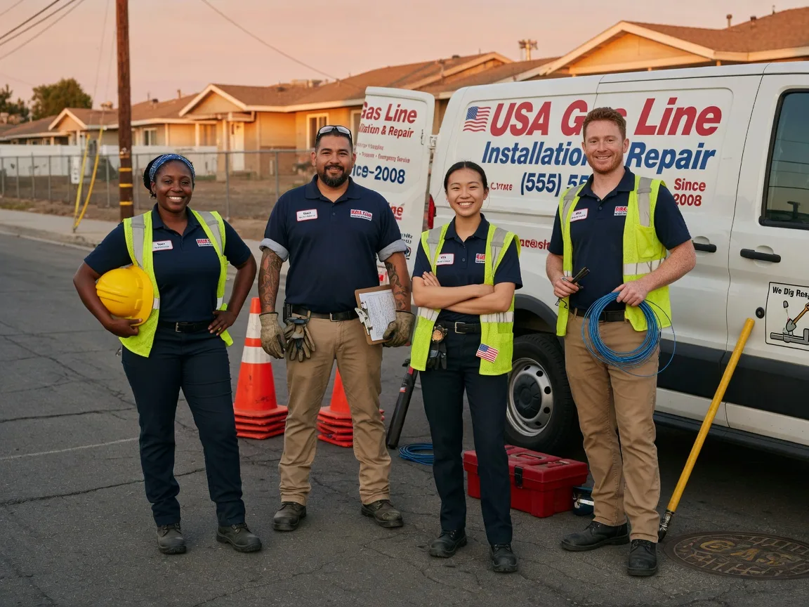 Gas Line Installation company in Azusa, CA